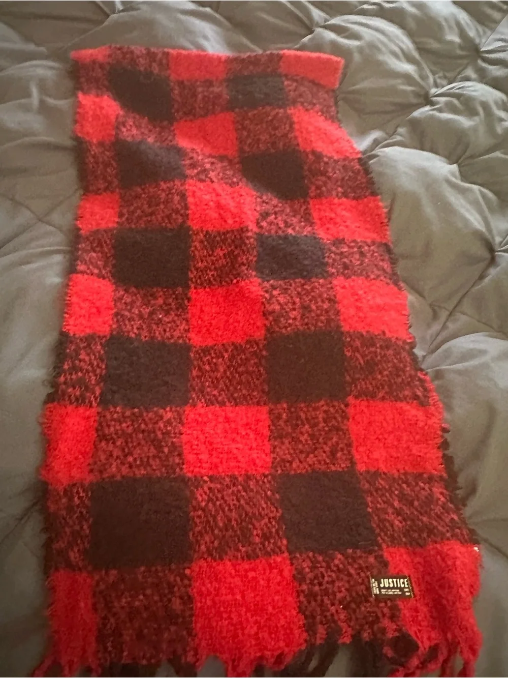 Justice warm red